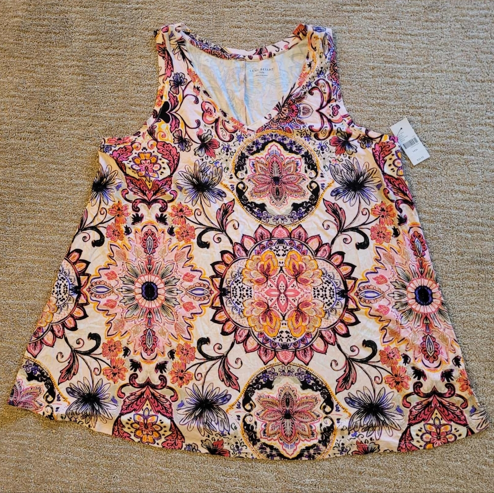 Lane Bryabt Sleeveless Top - Multicolor